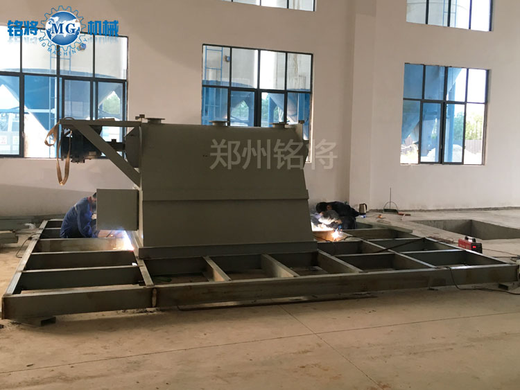 江西膩子粉設(shè)備安裝現(xiàn)場4