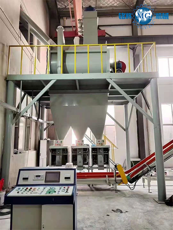 江蘇張家港輕質(zhì)石膏砂漿自動化生產(chǎn)線安裝收尾！馬上準備試機啦！