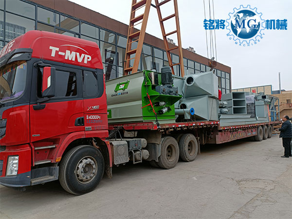 甘肅時(shí)產(chǎn)20噸干粉砂漿生產(chǎn)線已發(fā)貨！